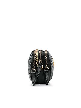 Gucci Mini GG Marmont Triple-Zip Crossbody Bag (view 2)