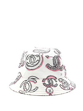 Chanel CC Bucket Hat Printed Canvas (view 1)