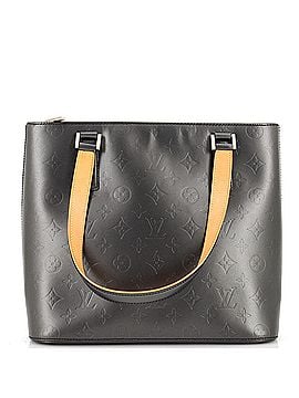 Louis Vuitton Mat Stockton Handbag Monogram Vernis (view 1)