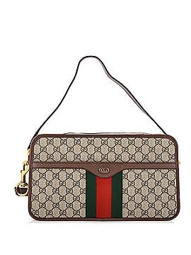 Gucci Ophidia Top Handle Camera Bag GG Coated Canvas Medium (view 1)