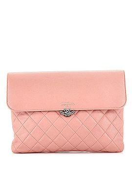 Chanel CC Box Flap Pouch Quilted Calfskin (view 1)