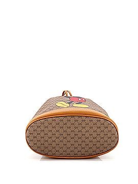 Gucci Disney Mickey Mouse Bucket Bag Printed Mini GG Coated Canvas (view 2)