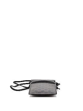 Céline Phone Pouch Crossbody Triomphe Coated Canvas and Leather (view 2)