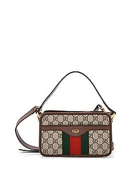Gucci Ophidia Top Handle Camera Bag GG Coated Canvas Small (view 1)