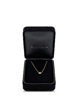 Tiffany & Co. Elsa Peretti Diamonds By The Yard Pendant Necklace 18K Yellow Gold with RBC Diamond G/VVS1 0.21CT (view 2)
