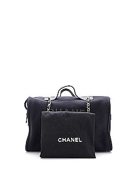Chanel Deauville NM Boston Bag Mixed Fibers Large (view 2)