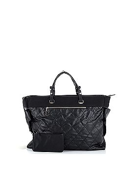 Chanel Biarritz Pocket Tote Quilted Coated Canvas XL (view 2)