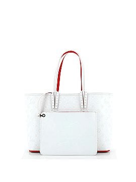 Christian Louboutin Cabata East West Tote Embossed Leather Small (view 2)