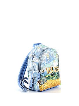 Louis Vuitton Palm Springs Backpack Limited Edition Jeff Koons Van Gogh Print Canvas PM (view 2)