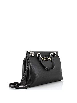 Gucci Zumi Top Handle Bag Leather Medium (view 2)