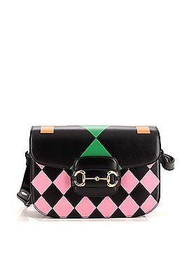 Gucci Horsebit 1955 Shoulder Bag Printed Leather Small (view 1)