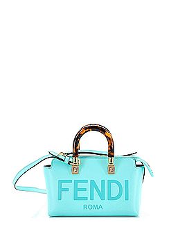 Fendi Logo By The Way Top Handle Bag Embossed Leather Mini (view 1)