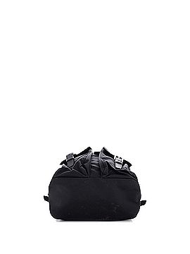 Prada Vela Double Front Pocket Backpack Tessuto with Saffiano Leather Small (view 2)