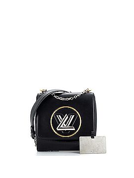 Louis Vuitton Pochette Twist Handbag Leather with Monogram Vernis (view 2)