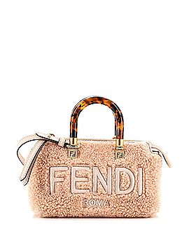 Fendi Logo By The Way Top Handle Bag Shearling Mini (view 1)