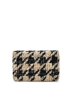 Chanel Wallet on Chain with Coin Purse Quilted Tweed with Shearling (view 2)