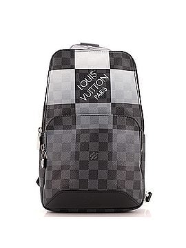 Louis Vuitton Avenue Sling Bag Limited Edition Damier Graphite Giant (view 1)