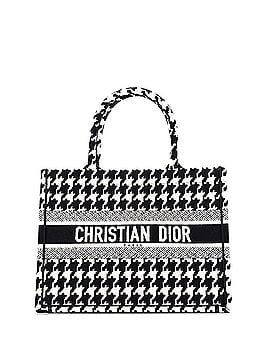 Christian Dior Book Tote Houndstooth Canvas Medium (view 1)