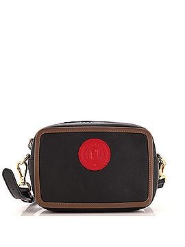 Fendi FF Logo Stamp Camera Bag Leather Mini (view 1)