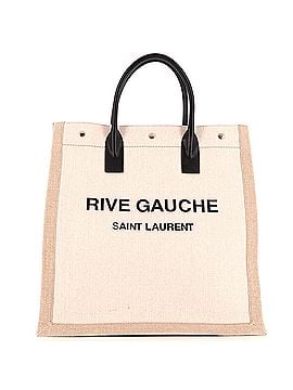 Saint Laurent Rive Gauche Shopper Tote Canvas Tall (view 1)