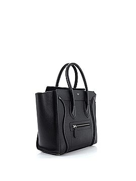 Céline Luggage Bag Grainy Leather Micro (view 2)