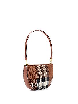 Burberry Olympia Pouch Shoulder Bag Knitted Check (view 2)