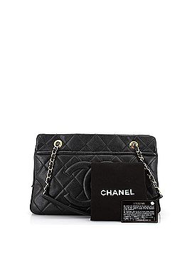 Chanel Timeless CC Soft Tote Quilted Caviar Medium (view 2)