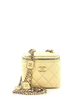 Chanel Sugar Cube Vanity Case with Chain Quilted Lambskin Mini (view 1)