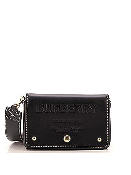 Burberry Hackberry Shoulder Bag Embossed Leather Small (view 1)