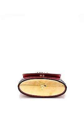 Chloé Aby Lock Bag Crocodile Embossed Leather Small (view 2)
