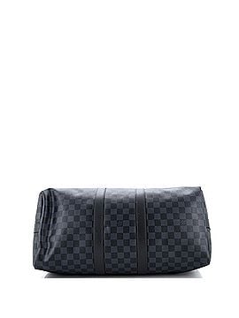 Louis Vuitton Keepall Bandouliere Bag Damier Cobalt 45 (view 2)