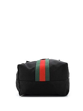 Gucci Web Fold Over Backpack Techno Canvas Medium (view 2)