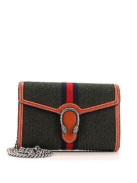 Gucci Dionysus Web Chain Wallet Felt Small (view 1)