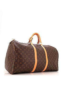 Louis Vuitton Keepall Bag Monogram Canvas 55 (view 2)