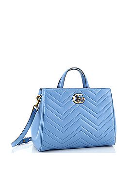 Gucci GG Marmont Tote Matelasse Leather Small (view 2)