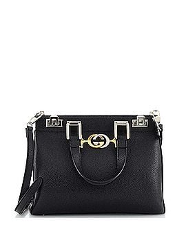 Gucci Zumi Top Handle Bag Leather Small (view 1)