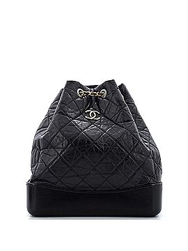 Chanel Gabrielle Backpack Quilted Aged Calfskin Medium (view 1)