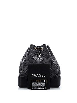Chanel Gabrielle Backpack Quilted Aged Calfskin Medium (view 2)