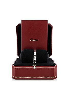 Cartier Love 1 Diamond Cuff Bracelet 18K White Gold with Diamond (view 2)