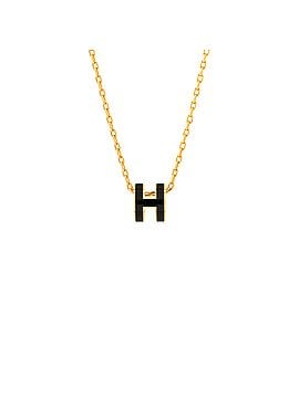 Hermès Pop H Pendant Chain Necklace Metal and Enamel Mini (view 1)