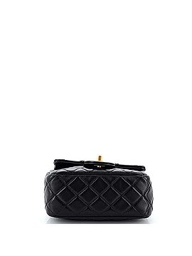 Chanel Pearl Crush Square Flap Bag Quilted Lambskin Mini (view 2)