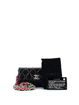 Chanel RIbbon Long Clutch with Chain Flap Bag Quilted Lambskin (view 2)