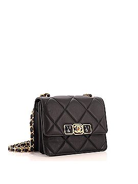 Chanel Resin CC Flap Bag Quilted Calfskin Mini (view 2)