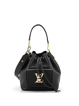 Louis Vuitton Lockme Pocket Bucket Bag Leather (view 1)