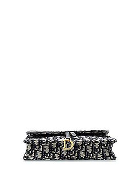 Christian Dior Saddle Chain Clutch Oblique Canvas (view 2)
