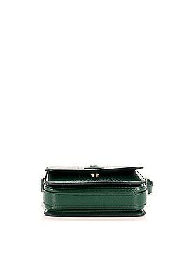 Saint Laurent Le 61 Saddle Bag Python Embossed Leather Small (view 2)