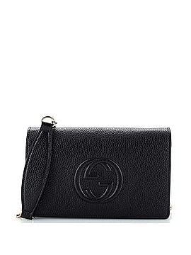 Gucci Soho Wallet on Chain (Outlet) Leather (view 1)