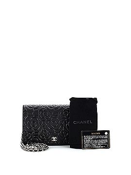 Chanel Wallet on Chain Camellia Caviar (view 2)