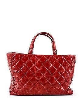 Chanel Rita Tote Quilted Glazed Crackled Calfskin Small (view 2)