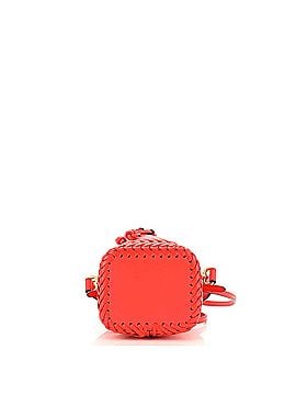Fendi Mon Tresor Bucket Bag Leather with Whipstitch Detail Mini (view 2)